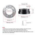 13/14inch Steering Wheel Adapter Plate 70mm PCD Racing Steering Wheel Car Game Modification For Logitech G29 G920 G923. 