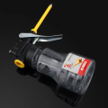 Oiler Lubricator Machine Oil Pump 200ml Transparent Plastic Bottle Pot Refueling Pot Injector Tool Grease Gun with 150mm Mouth. 