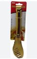 Stainless steel golden  food tongue food chimta 3pcs set mediam size. 