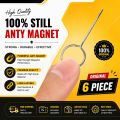 Metal SIM Ejector Pin / SIM Card Tray Opener - 6pcs Bundle for Any Smartphone. 