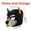 Neoprene dog headgear vest collar armband costume party costume mask cosplay adult sex toy Halloween  Christmas gif. 