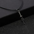 Anime Jujutsu Kaisen Fushiguro Toji Sword Necklace Spear of Tianri Knife Pendant Cosplay Necklaces For Unisex Choker Jewelry. 