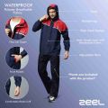 ZEEL Mens Raincoat with Hood | Water Fighter-Rain Coat for Men. 