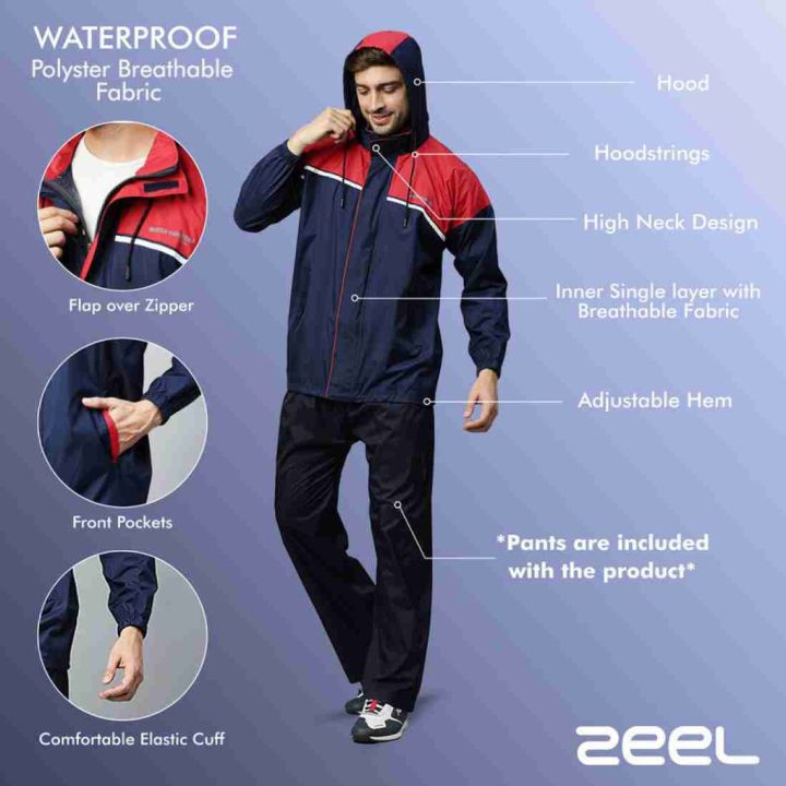 ZEEL%20Mens%20Raincoat%20with%20Hood%20%7C%20Water%20Fighter-Rain%20Coat%20for%20Men%20-%20Image%204