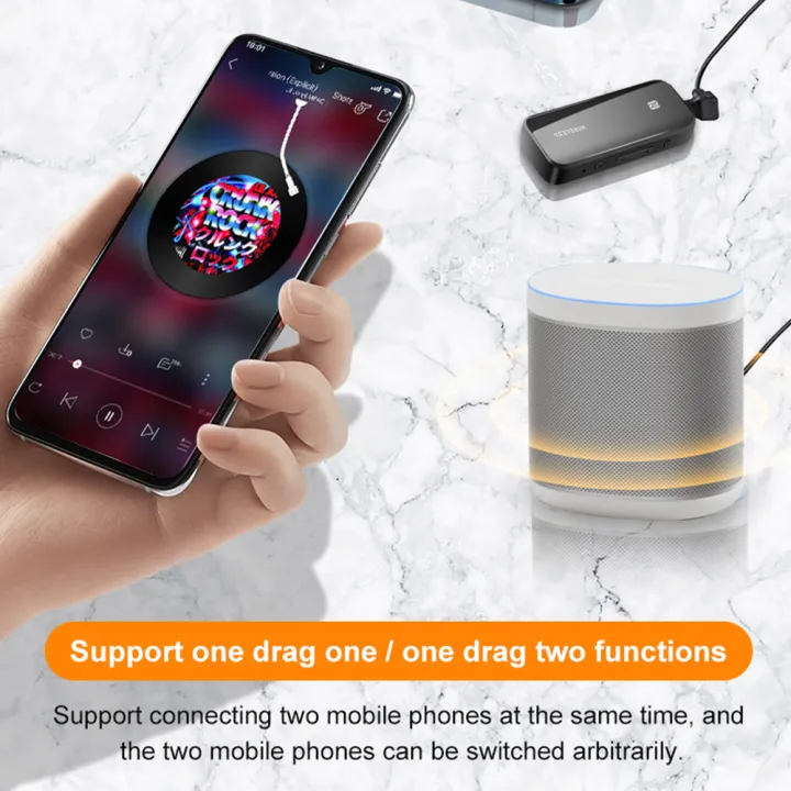 NFC%20Bluetooth%205.1%20Transmitter%20Receiver%20Lavalier%20Style%20One%20Click%20Photo%203.5mm%202.5mm%20AUX/TF%20Card%20Stereo%20Wireless%20Audio%20Adapter%20-%20Image%207