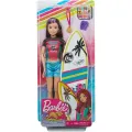Barbie joint sports skipper genuine Barbie Dreamhouse Adventures skipper Stacie sports doll. 
