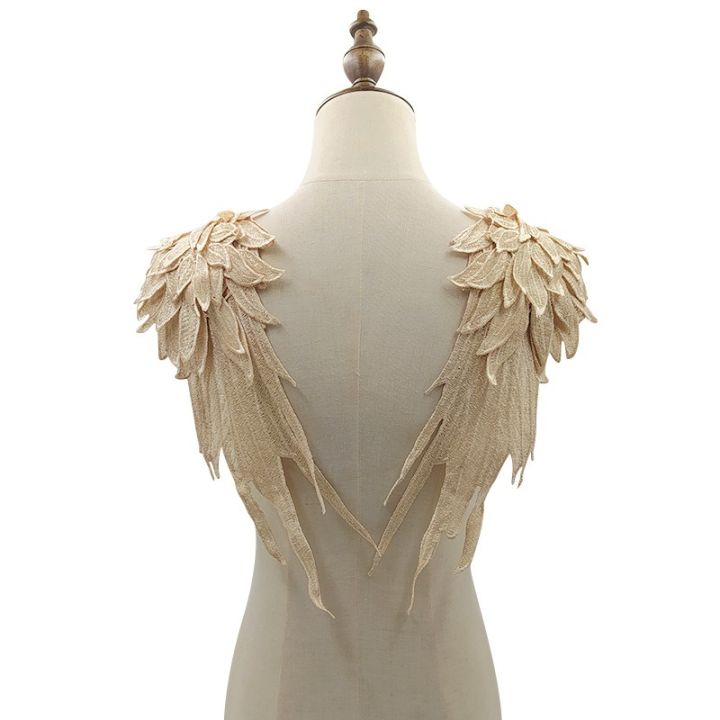1Pair%20Gold%20Brown%20Embroidery%20Angel%20Wing%20Applique%20Sewing%20Flower%20Collar%20Patch%20for%20Wedding%20Party%20Gown%20Bridal%20Dress%20DIY%20Crafts%20-%20Image%204