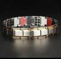 Weight loss magnetic magnet Energy jewelry bracelet for men fitness health care bangles. 