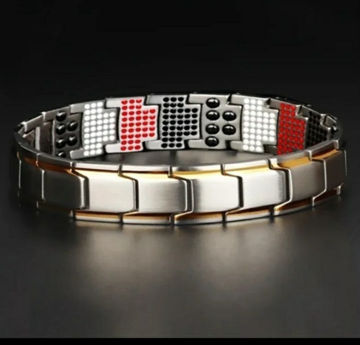 Weight loss magnetic magnet Energy jewelry bracelet for men fitness health care bangles