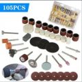 105pcs rotary tool kit Best Quality kit pin grinder tool set grinding polishing cutting all tools available in this kit. 