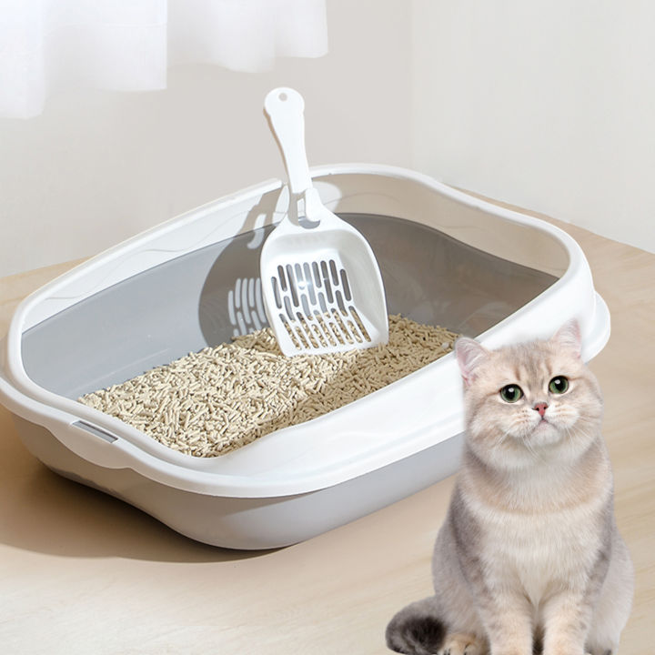 Semi-enclosed%20Litter%20Box%20Spatter-proof%20Cat%20Toilet%20Large%20Kitten%20Cleaning%20Supplies%20Large%20Cat%20Poop%20Bowl%20Pet%20Bupplies%20-%20Image%206