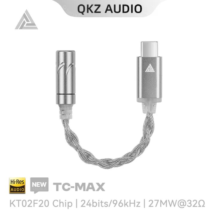 QKZ%20TC%20MAX%20Pro%20USB%20Type%20C%20To%203.5mm%20Headphone%20Amplifier%20Audio%20Decoder%20IEM%20AMP%20Mobile%20Phone%20Adapter%20HiFi%20DAC%20CX31993/KT02F20%20Chip%20-%20Image%208