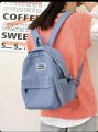 Fashion bag Ladies New bag College bag waterproof. 