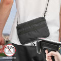 Passport Holder with RFID Blocking Slim Wallet for Travel Easy to Conceal Travel Pouch for Men & Women.