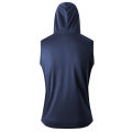 USA/EU Size Men Quick-Dry Running T-Shirts Outdoor Sport Streetwear Hoodie Vest Summer Sleeveless Shirt Gym Jogging T-Shirt. 