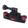 Backpack Clip Quick Release V-Lock Plate Waist Belt Clip Shoulder Strap Clamp for GoPro OSMO Sjcam XiaoYi Insta360 Action Camera.