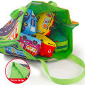 Soft Car Toy Set with Play Mat and 9pcs Vehicle for 1 Year Old Baby Toys 12-18 Months Toddlers Car Boys and Girls. 