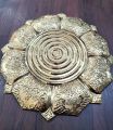 Brass Astamangal Mandala/Manda 30.5CM. 
