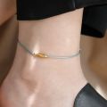 925 Sterling Silver Koi Fish Anklet Rope for Women Girl Cute Fashion Summer Jewelry Dropshipping Wholesale.