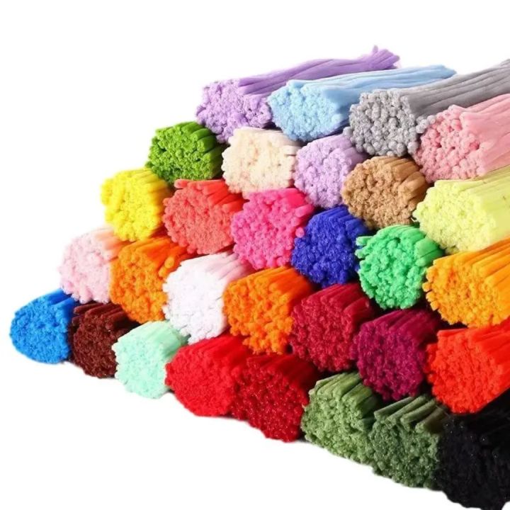100pcs%20Fuzzy%20Wire%20Pipe%20Cleaners%20Craft%20Chenille%20Stem%20Creative%20DIY%20Handmade%20Educational%20Toys%20Projects%20-%20Image%202