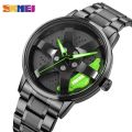 Skmei 1787 Rotation Wheel Stainless Steel Watch For Men. 