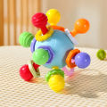 Hand Grip Ball Teeth-glue Manhattan Gnawing And Potable Rattle Sound Toy. 