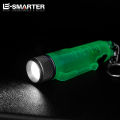 Mini LED Keychain Light Portable Luminous Small EDC Flashlight Outdoor 10 Lighting Modes Waterproof Camping Warning Strong .