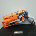 NERF Zombie Strike Hammer Shot Hammer Shot Foam Dart Blaster. 