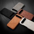 Magnetic Leather Case for Google Pixel 10 Pro XL 9 8A 7A 8 7 Pro Cover Shockproof Borderless Shell Mag-safe Matte Phone Fundas.