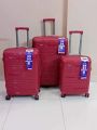 verage 3 pcs luggage trolley travel bags set. 