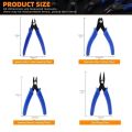 Jewelry Pliers Set with Crimping and Flush Cutters for Wire Wrapping Beading Projects DIY Craft Tool Kit. 