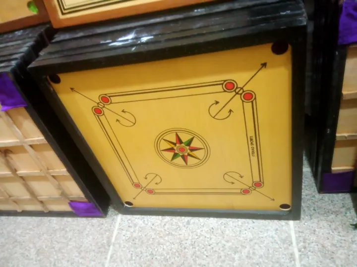36%20inch%20Wooden%20Carrom%20Board%20Game%20With%20Striker%20and%20Coins%20Set%2036%20Inches%20Large%20-%20Image%204