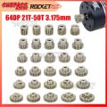 64DP 3.175mm 21T-25T 26T-30T 31T-35T 36T-40T 41T-45T 46T-50T Aluminum Alloy Metal Pinion Motor Gear for 1/10 RC Model Car Motor. 