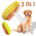Cat Steam Brush Steamy Dog Brush Electric Cat Grooming Brush 3 In1 Dog Steamer Brush 3 In 1 Floating Hair Brush for Tangled. 