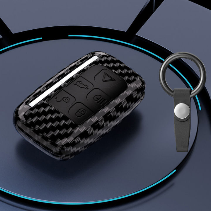 Carbon%20Style%20Car%20Key%20Case%20Shell%20Cover%20Fob%20For%20Land%20Rover%20Range%20Rover%20Evoque%20Sport%20Freelander%20Discovery%20Velar%20For%20Jaguar%20XE%20XF%20XJ%20-%20Image%206