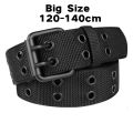 New Men Breathable Nylon Fabric Belt outdoor sport Belt Pin Buckle Trousers Jeans Belt.