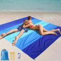 1pc Oversized Waterproof Beach Blanket for 4-7 Adults - Quick Drying Sandproof Picnic Mat for Outdoor Travel Camping Lightweight. 