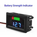 12V 24V 36V 48V 60V Car Battery Charge Level Indicator Lithium Battery Capacity Meter Tester Display LED Tester Voltmeter. 