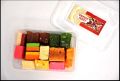 Indian mixed sweet gift box. 