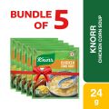 Knorr Soup Chicken Corn Combo Pack of 5-(24g x 5). 