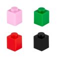 100pcs MOC 1x1 Parts 3005 Brick Compatible Figures Bricks DIY Assmble Building Blocks Particle Kid Puzzle Brain Toys . 