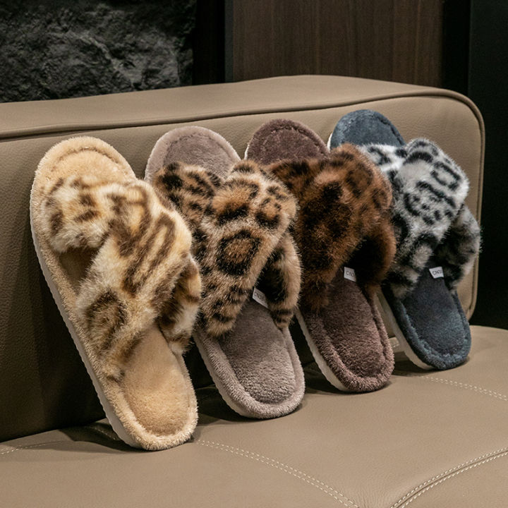Women's%20Household%20Open%20Toe%20Slippers%20Four%20Seasons%20Indoor%20Floor%20Comfortable%20Fashion%20Fluffy%20Slippers%20Soft%20Spring%20And%20Autumn%20Couple%20-%20Image%202