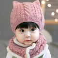 Baby Winter Warm Stylish Topi And Muffler Two Piece Set By Mother Choice Nepal. 