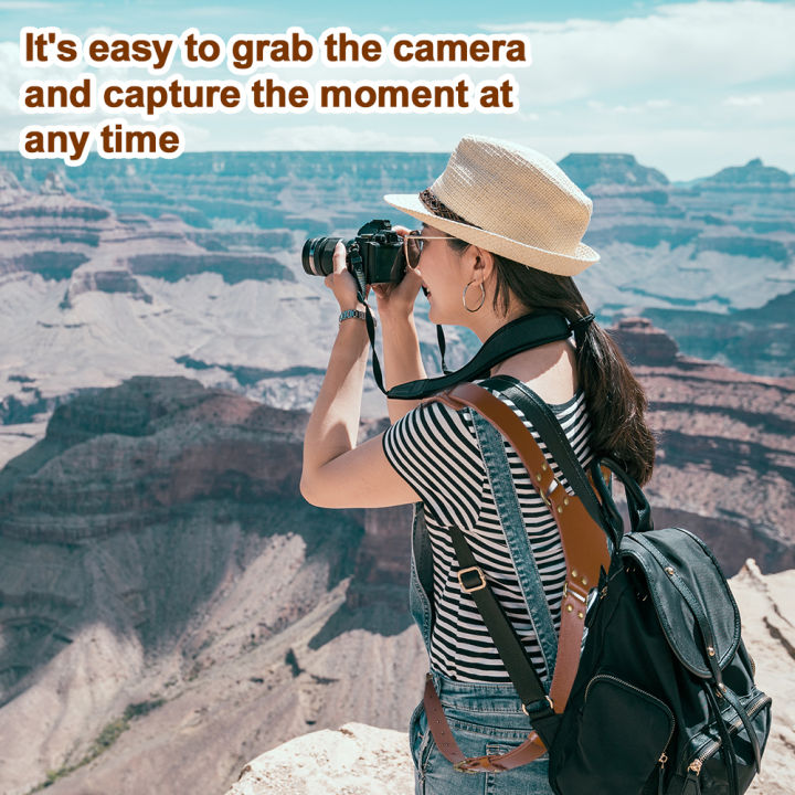 Dual%20Camera%20Strap%20Double%20Camera%20Harness%20Adjustable%20Leather%20Camera%20Straps%20Universal%20Camera%20Shoulder%20Strap%20for%20DSLR/SLR%20Cameras%20-%20Image%202