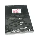 One page hard poster paper (310 GSM) A4 black 50 sheets. 