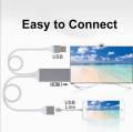 HDMI 3in1hdmi cable, mobile to TV cable, mobile phone HDTV foriphone/android/ Type-C phone to HDTV AV USB cable A32. 