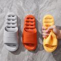Feslishoet Unisex EVA Non Slip Soft Bottom Leaking Shower Man Woman Home Slippers Punching Bathroom Quick Drying Slipper. 