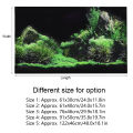 Aquarium Fish Tank Seafloor Water Grass Background Decoration Painting PVC Sticker Aquarium Background Sticker.