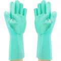 Advanced inspiring - Upscaled Quality - Dishwashing Gloves Wash Scrubber - Vintage Choice - Exclusive Experience - Low Maintance.