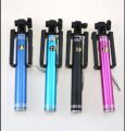 Selfi Stick With Selfie Button Control 3.5m Jack in Black best for all cellphone. 